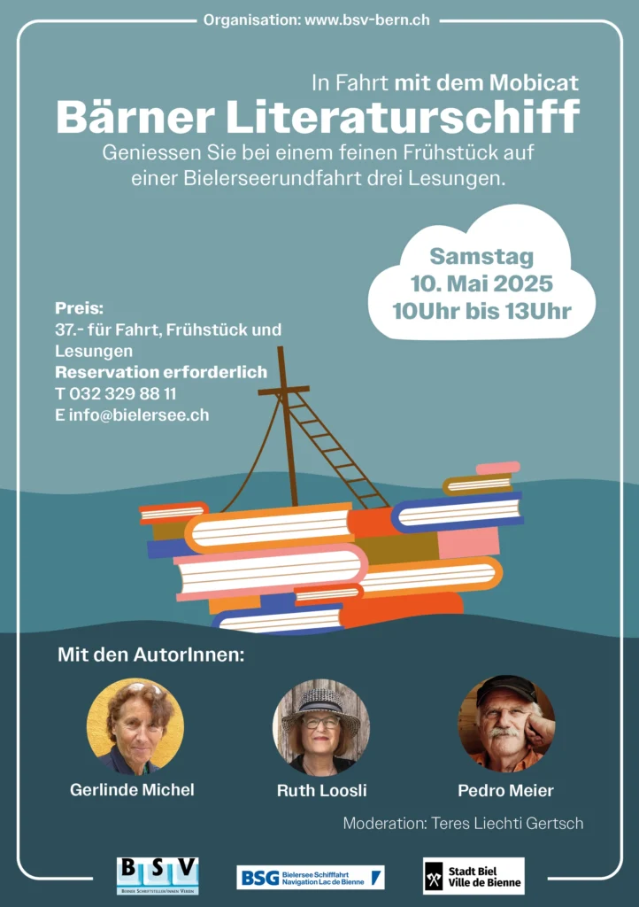 A5 Flyer Literaturschiff 2025
